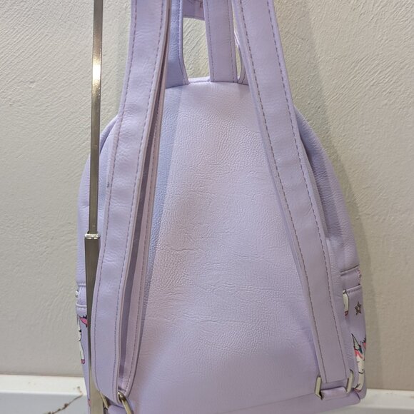 Purple unicorn backpack. Adorable and clean. EUC! - Picture 5 of 6
